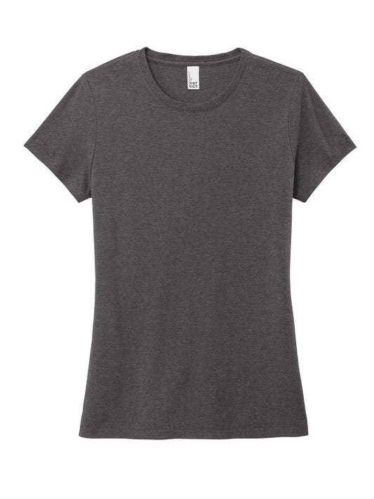 Women's Perfect Tri Tee - DM130L - Heathered Charcoal