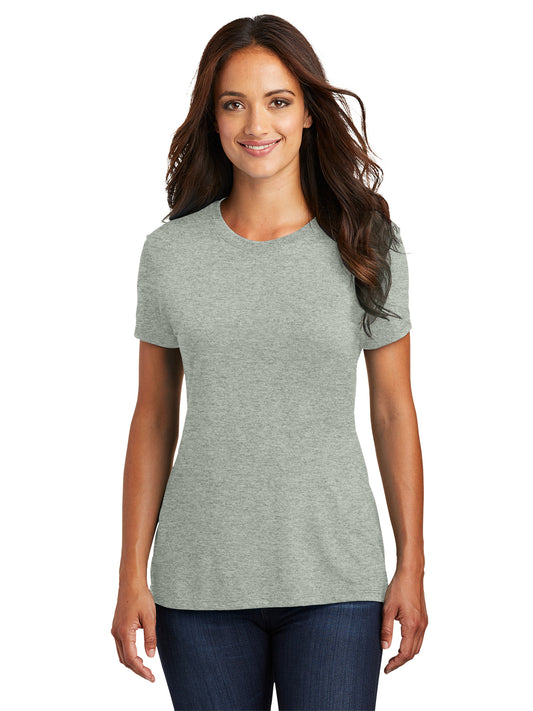 Women's Perfect Tri Tee - DM130L - Heathered Grey