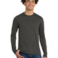 Men's District Perfect Tri Long Sleeve Tee - DM132 - Heathered Charcoal