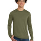 Men's District Perfect Tri Long Sleeve Tee - DM132 - Military Green Frost