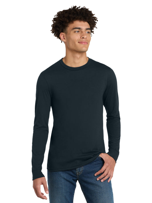 Men's District Perfect Tri Long Sleeve Tee - DM132 - New Navy