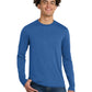 Men's District Perfect Tri Long Sleeve Tee - DM132 - Royal Frost