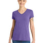 Women’s Perfect Tri V-Neck Tee - DM1350L - Purple Frost
