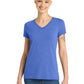 Women’s Perfect Tri V-Neck Tee - DM1350L - Royal Frost