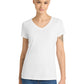 Women’s Perfect Tri V-Neck Tee - DM1350L - White