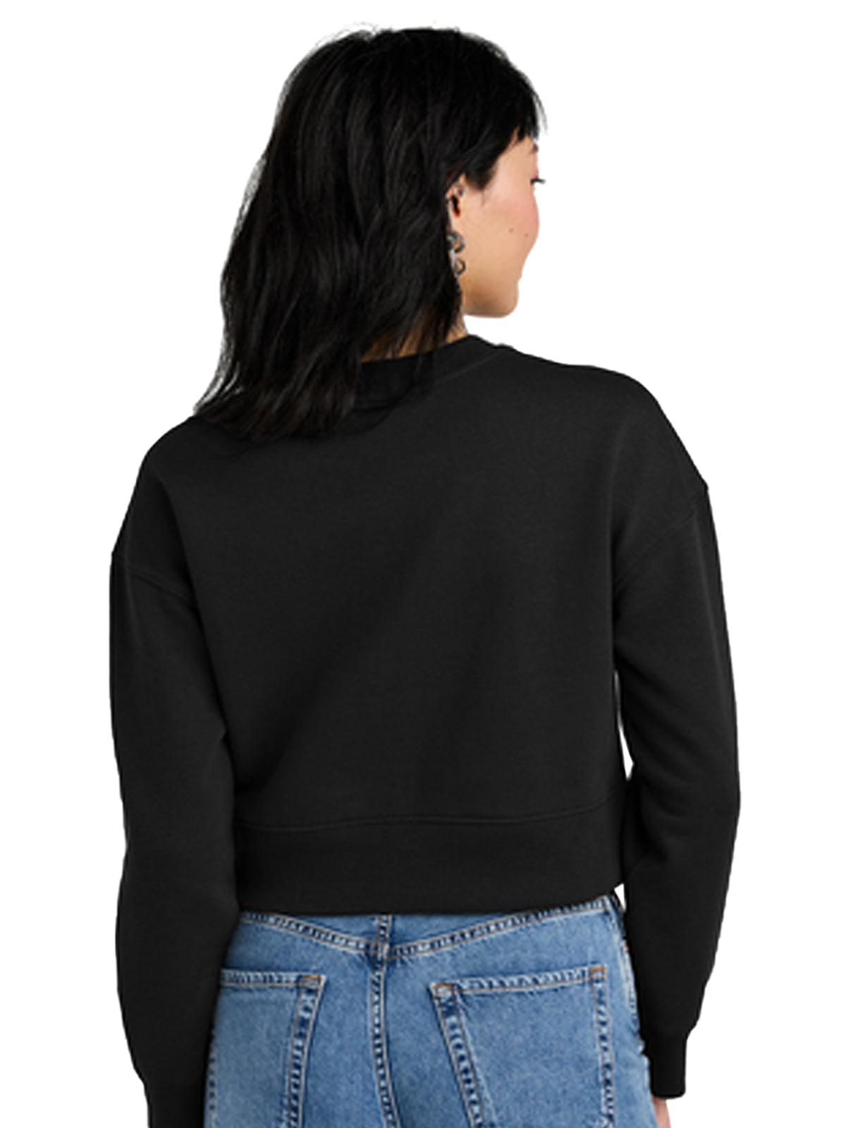 Women's Perfect Weight Fleece Cropped Crew Sweatshirt