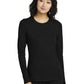 Women's Pocketless Long Sleeve Tee - DT110 - Black