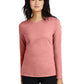 Women's Pocketless Long Sleeve Tee - DT110 - Blush Frost