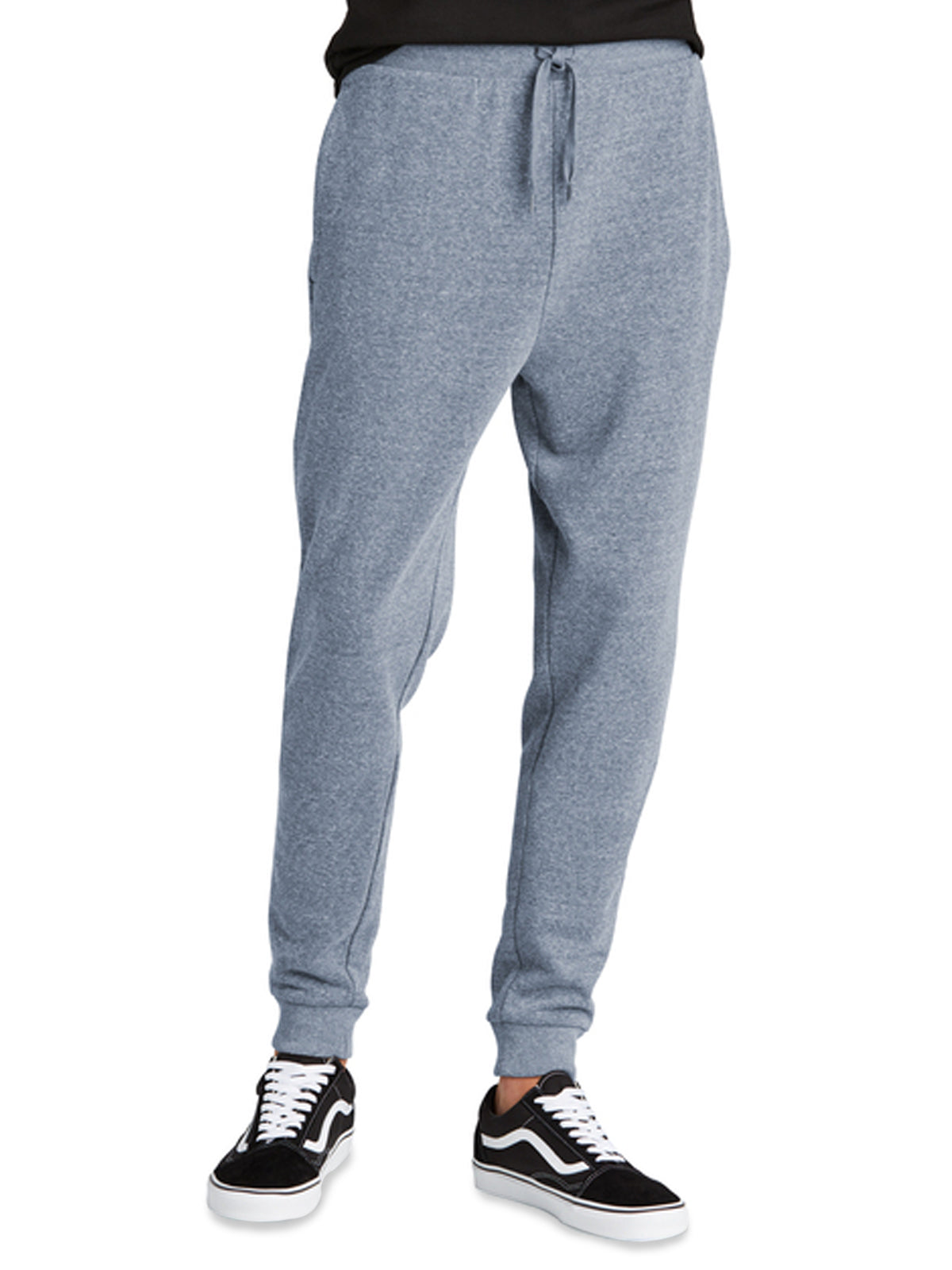 Men's Three-Pocket Perfect Tri Fleece Jogger - DT1307 - Navy Frost