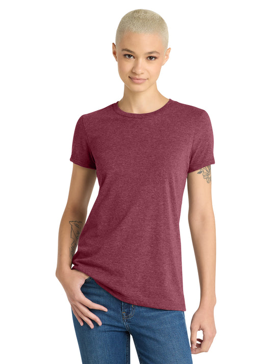 Women’s Very Important Tee - DT6002 - Heathered Cardinal