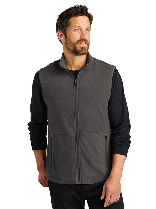 Men's Microfleece Vest - F152 - Pewter
