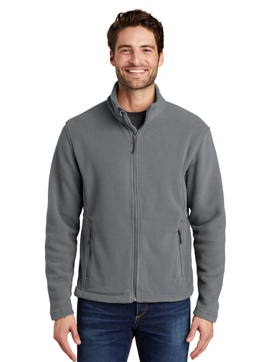 Men's Value Fleece Jacket - F217 - Deep Smoke
