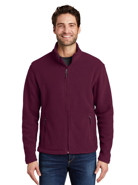 Men's Value Fleece Jacket - F217 - Maroon