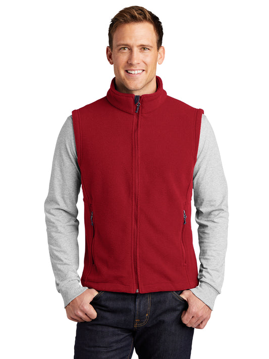 Men's Microfleece Jacket - F219 - True Red