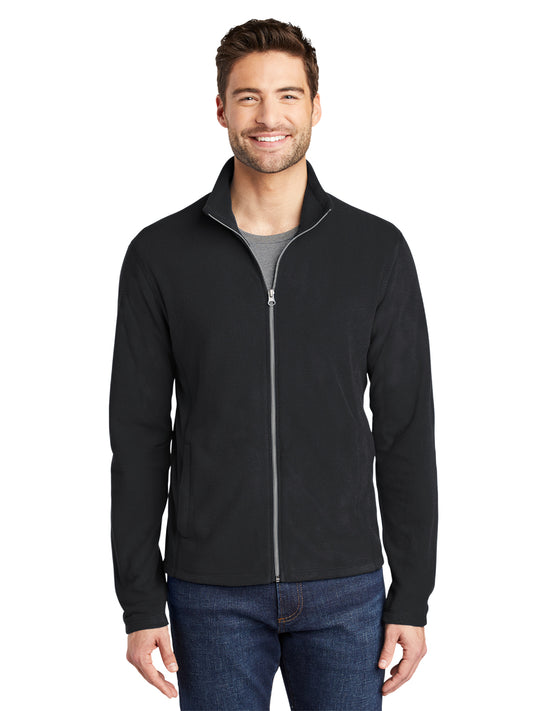 Men's Microfleece Jacket - F223 - Black