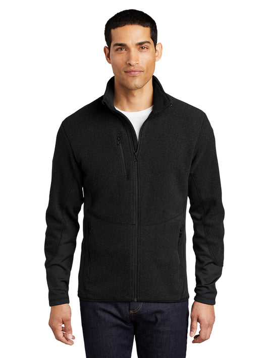 Men's Pro Fleece Zip Jacket - F227 - Black/Black