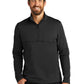 Men's Smooth Fleece 1/4 Zip Sweatshirt - F804 - Deep Black