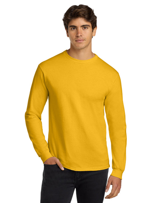Men's Pocketless Long Sleeve Tee - G2400 - Gold