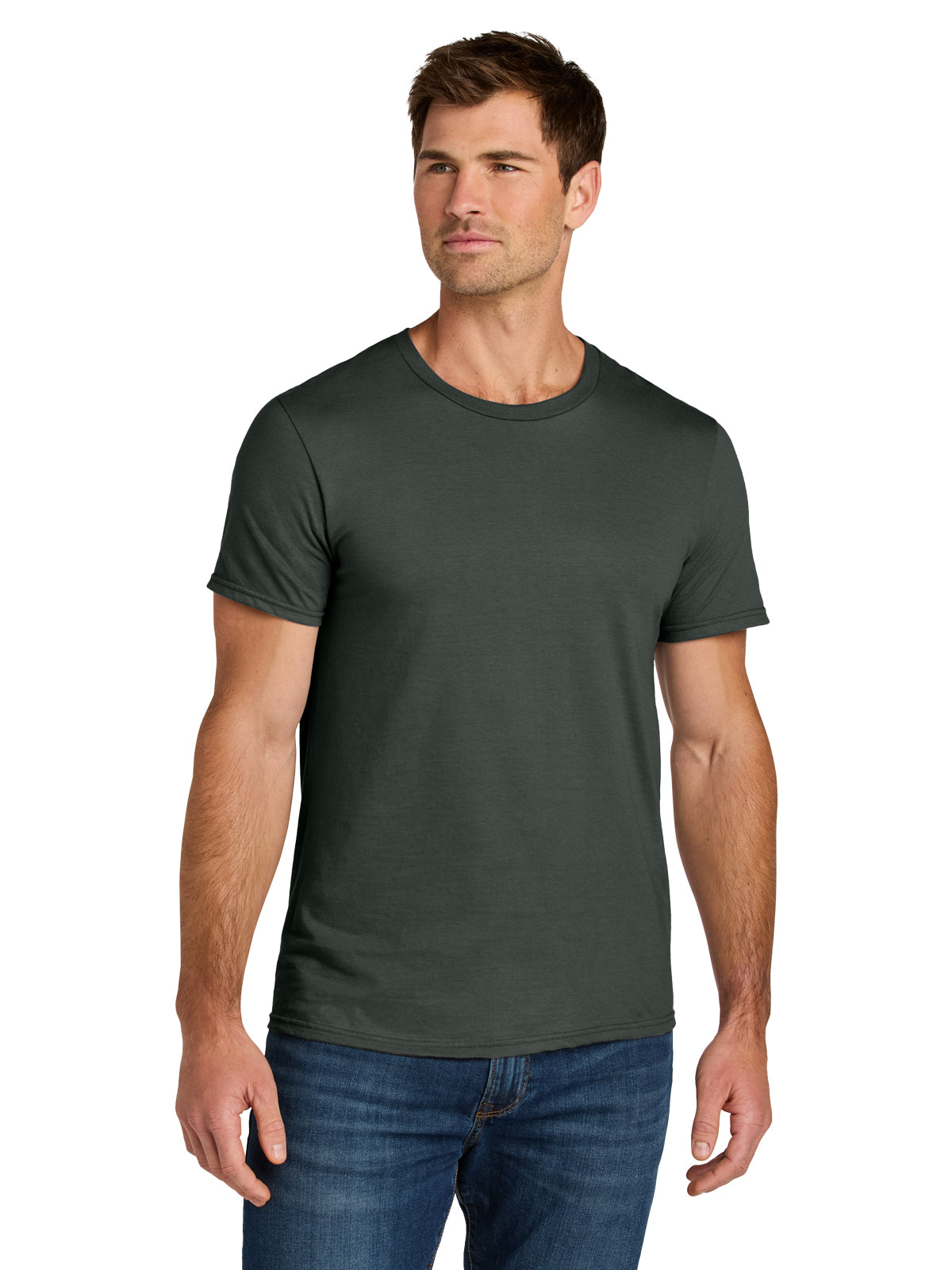 Unisex Ring Spun T-Shirt - IC46M - Charcoal Grey