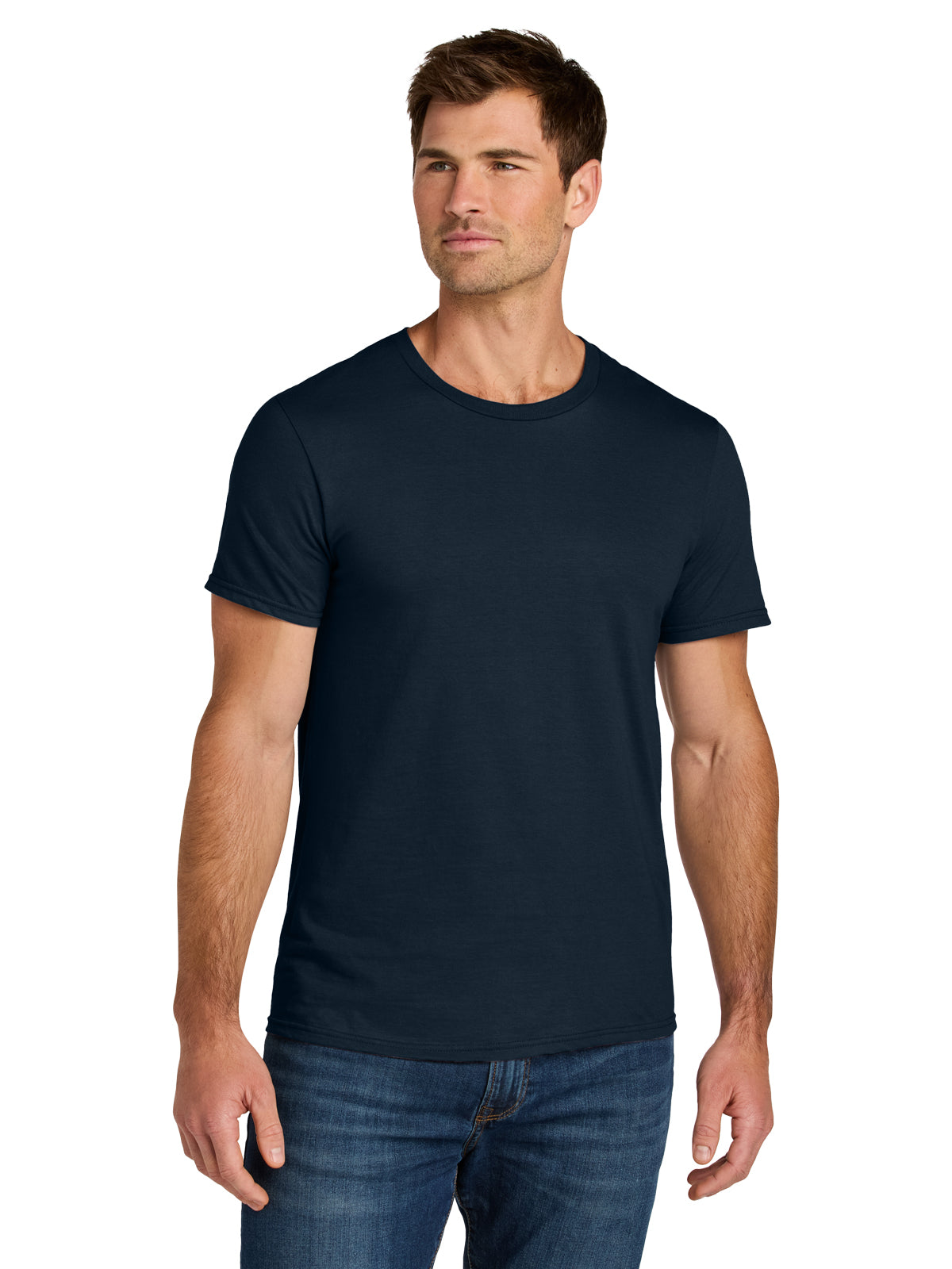 Unisex Ring Spun T-Shirt - IC46M - J. Navy