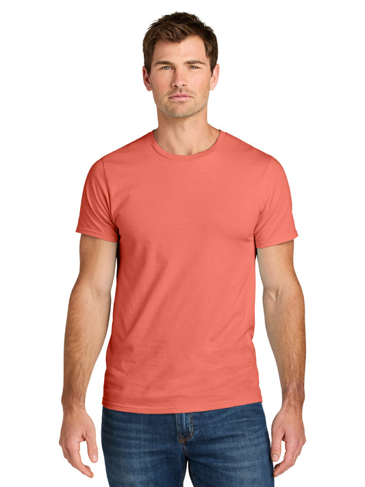 Unisex Ring Spun T-Shirt - IC46M - Sunset Coral