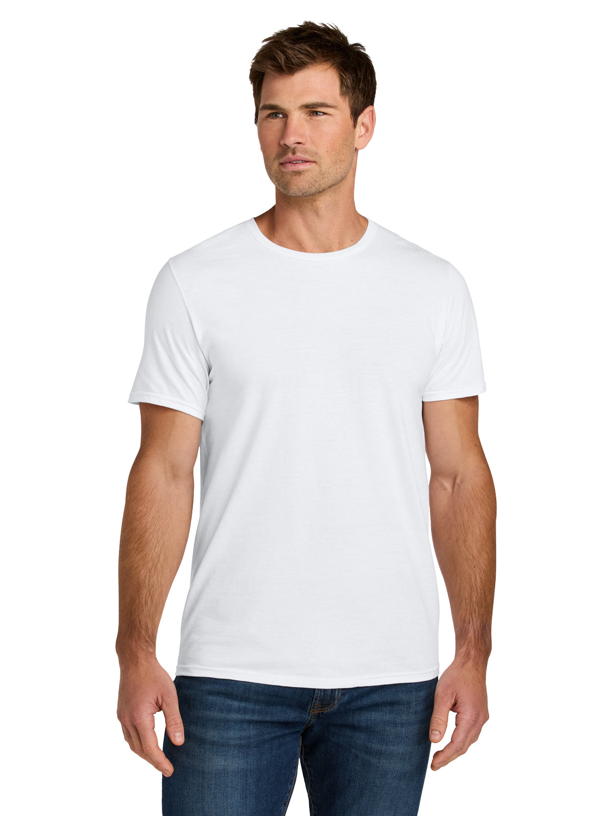 Unisex Ring Spun T-Shirt - IC46M - White