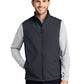 Men's Soft Shell Vest - J325 - Battleship Grey