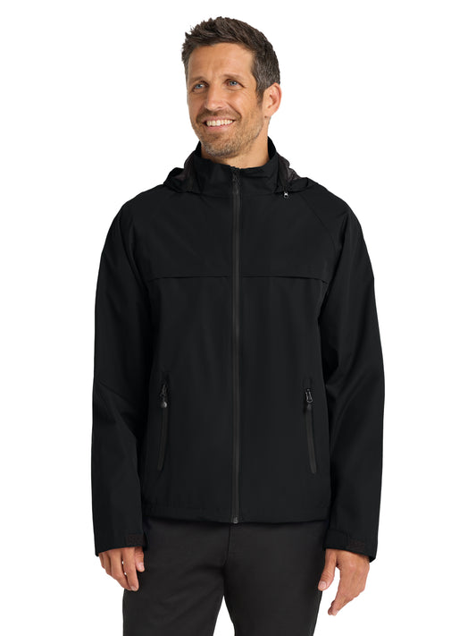 Men's Two-Pocket Torrent Waterproof Jacket - J333 - Black