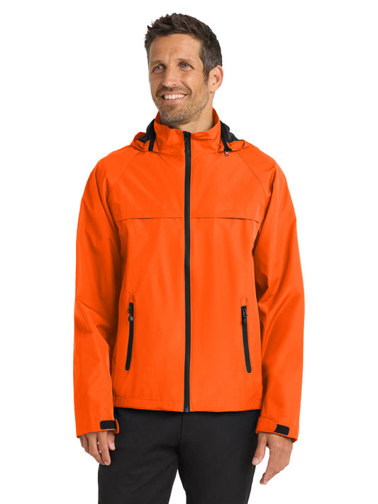Men's Two-Pocket Torrent Waterproof Jacket - J333 - Orange Crush