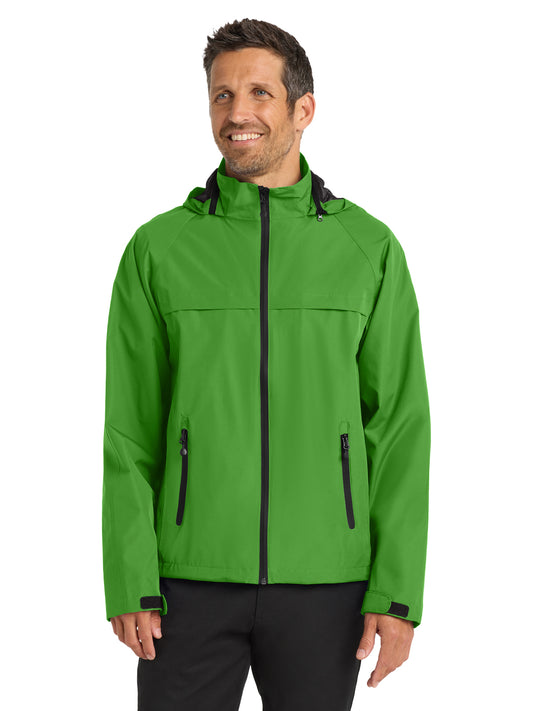 Men's Two-Pocket Torrent Waterproof Jacket - J333 - Vine Green