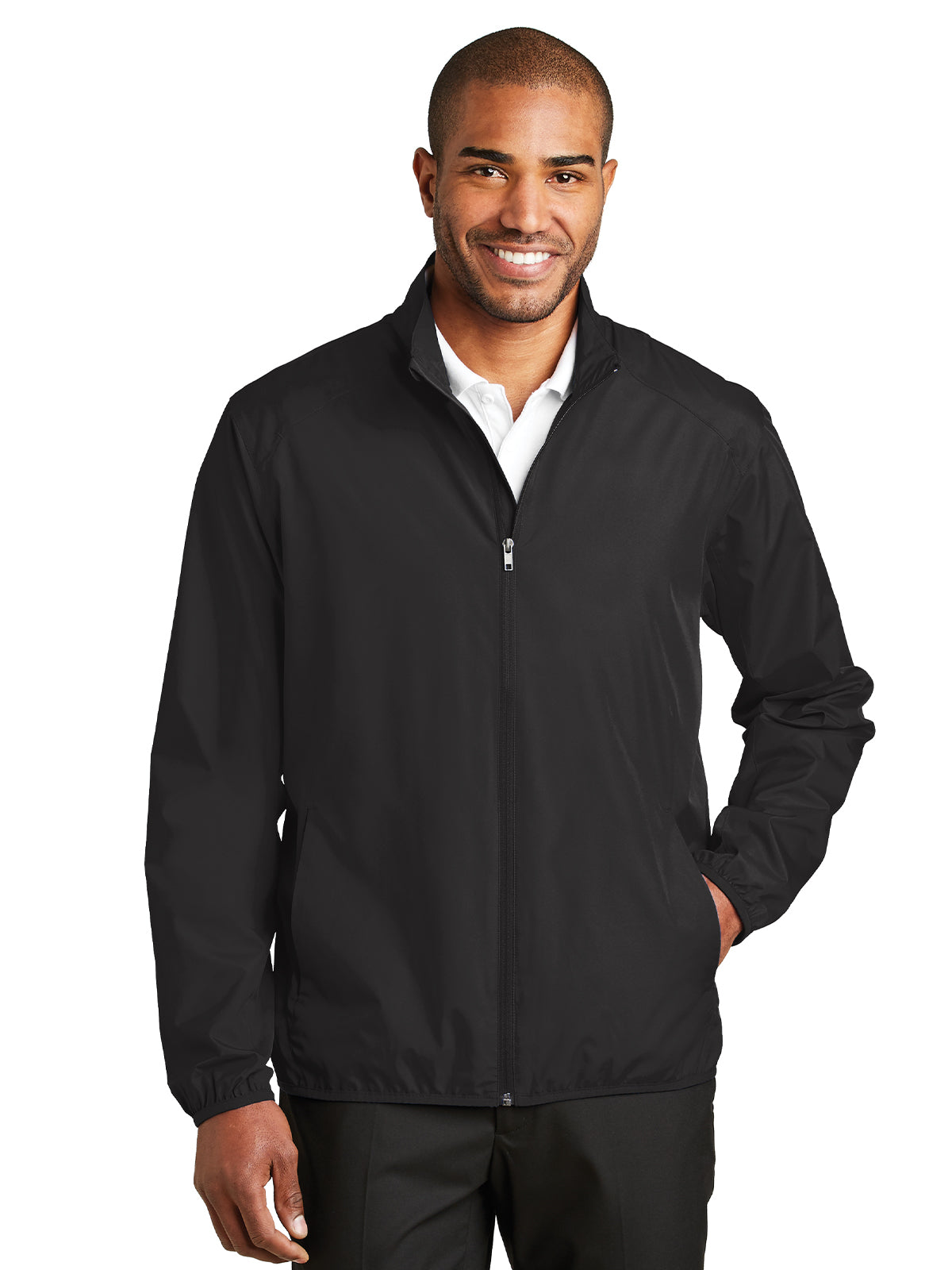 Men's Zephyr Full-Zip Jacket - J344 - Black