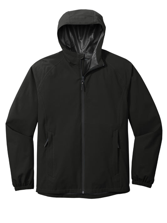 Men's Rain Jacket - J407 - Deep Black