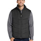 Men's Five-Pocket Puffy Vest - J709 - Black/Black