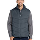 Men's Five-Pocket Puffy Vest - J709 - Dark Slate/Black