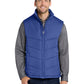 Men's Five-Pocket Puffy Vest - J709 - Mediterranean Blue/Black