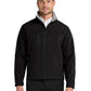 Men's Three-Pocket Glacier Soft Shell Jacket - J790 - Black/Chrome