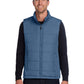 Men's Two-Pocket Puffer Vest - J853 - Dusk Blue
