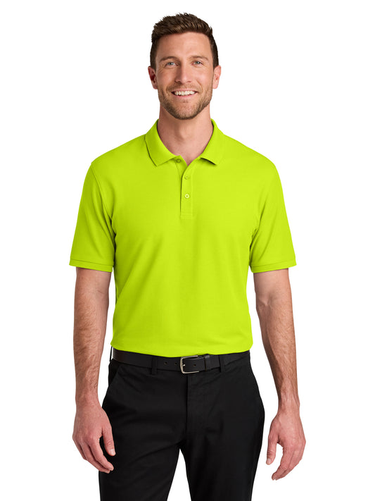 Men's Pocketless Wearever Signature Polo - K200 - Neon Yellow