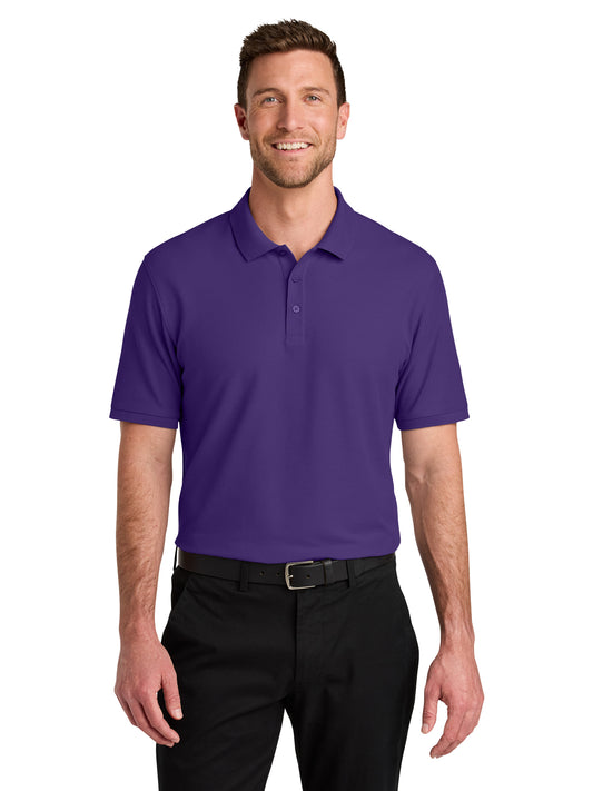 Men's Pocketless Wearever Signature Polo - K200 - Prism Purple