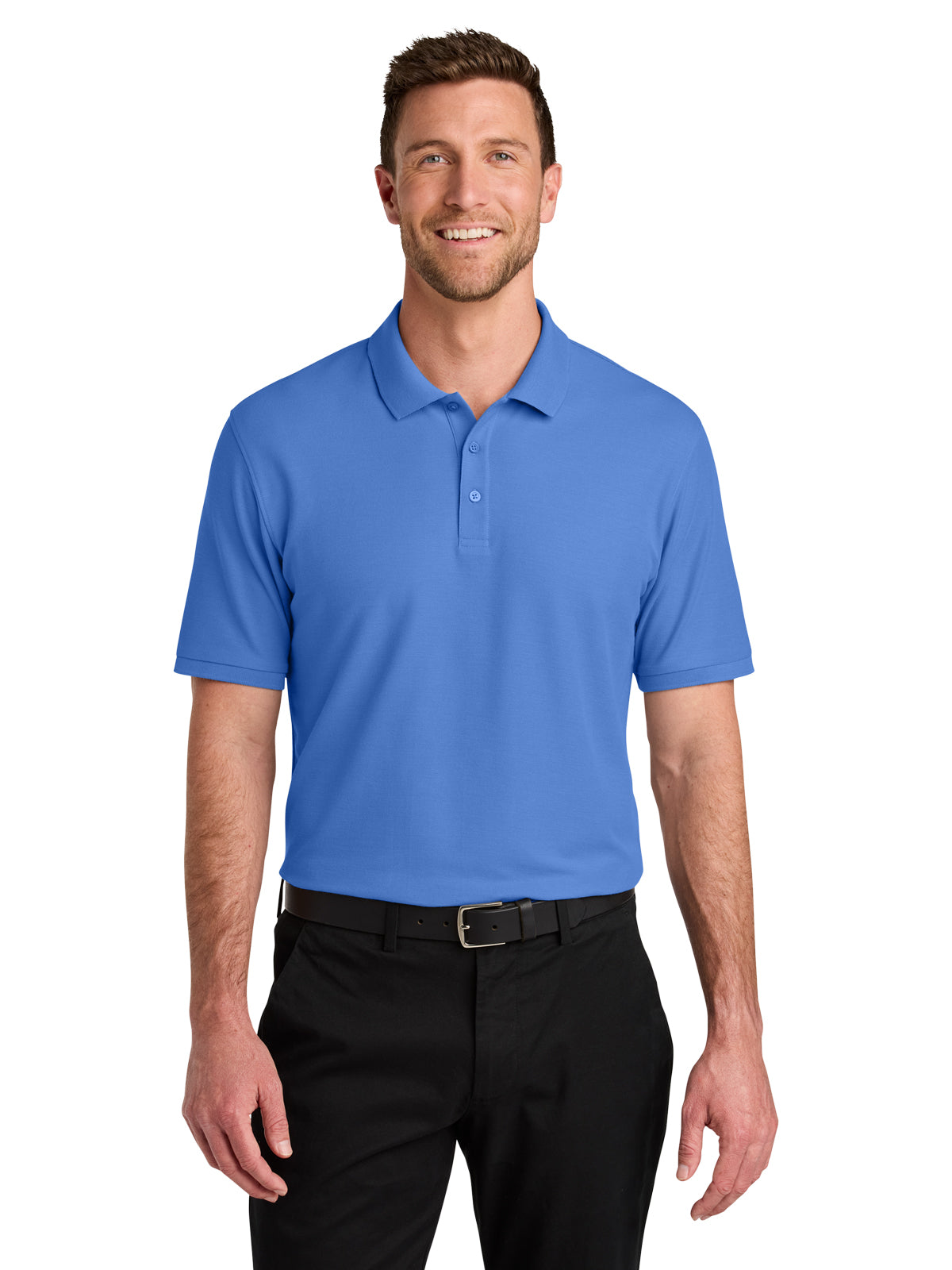 Men's Pocketless Wearever Signature Polo - K200 - Ultramarine Blue