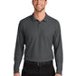 Men's Wearever Signature Pique Long Sleeve Polo - K200LS - Storm Grey