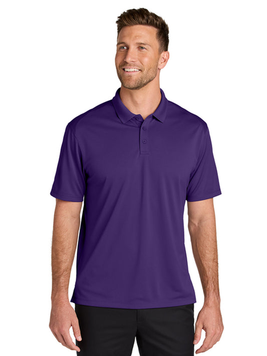 Men's Pocketless Moisture Wicking Polo - K240 - Prism Purple