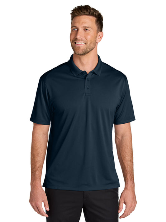 Men's Pocketless Moisture Wicking Polo - K240 - River Blue Navy