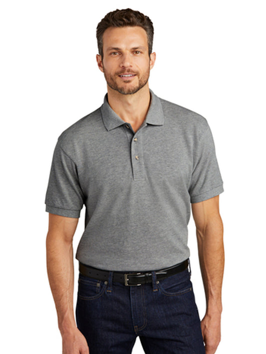 Men's Heavyweight Pique Polo