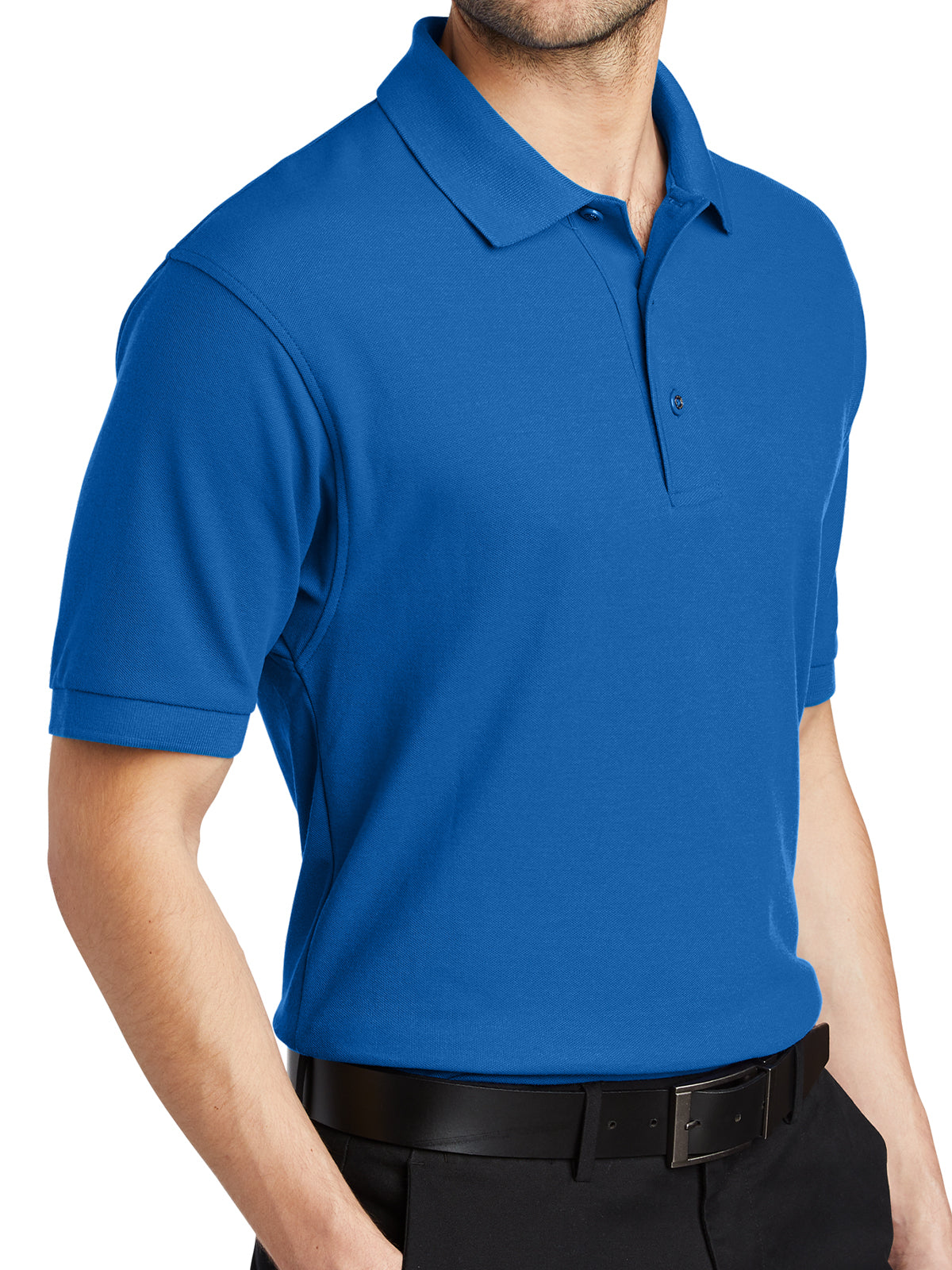 Men's Stretch Pique Polo