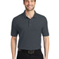 Men's Stretch Pique Polo - K500 - Steel Grey