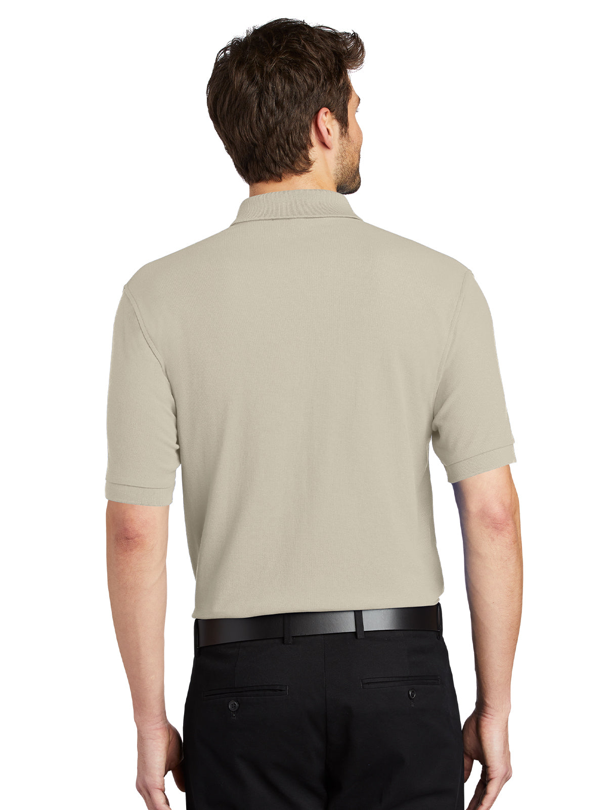 Men's Stretch Pique Polo