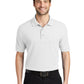 Men's Stretch Pique Polo - K500 - White