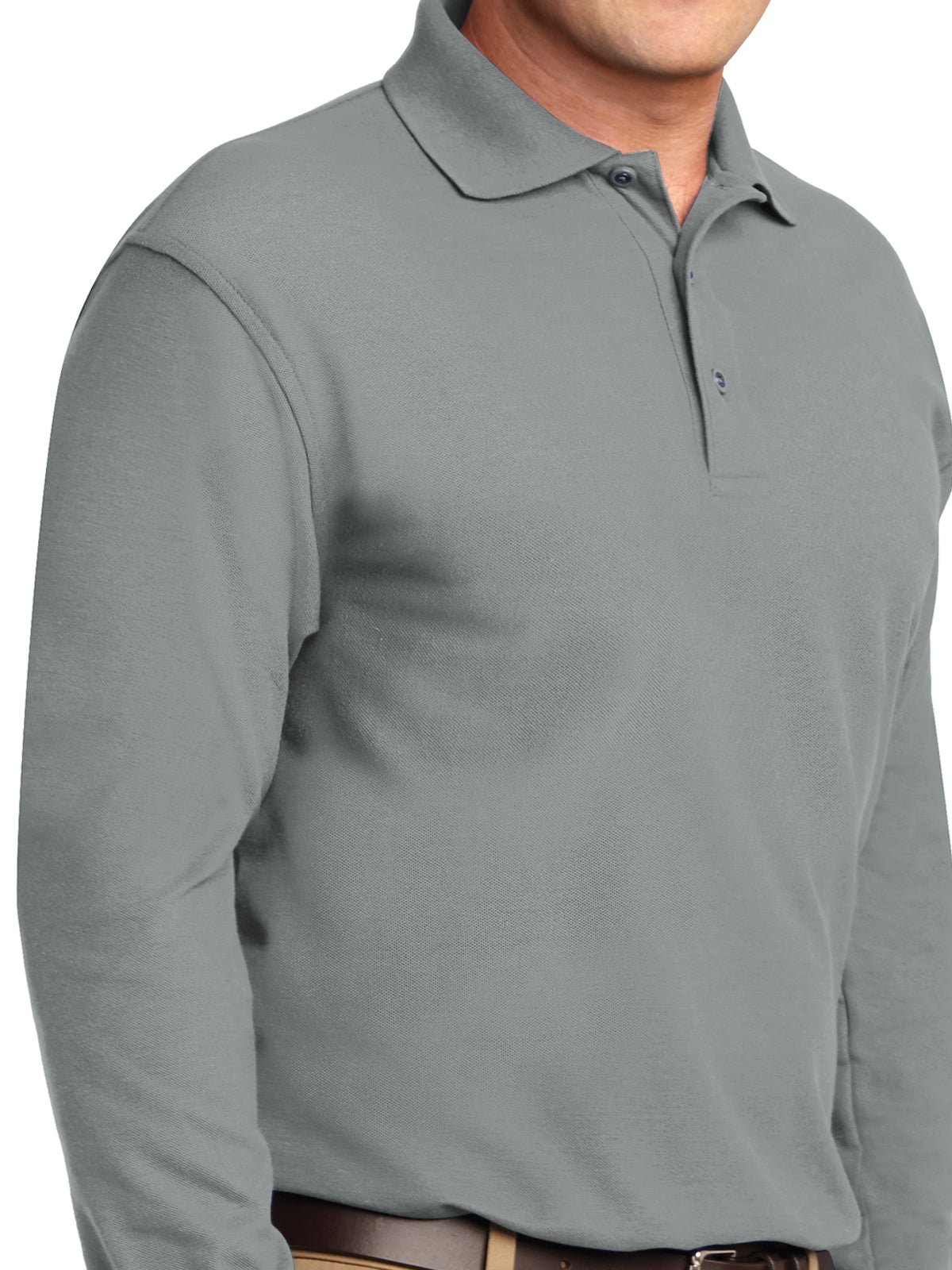 Men's Long Sleeve Polo