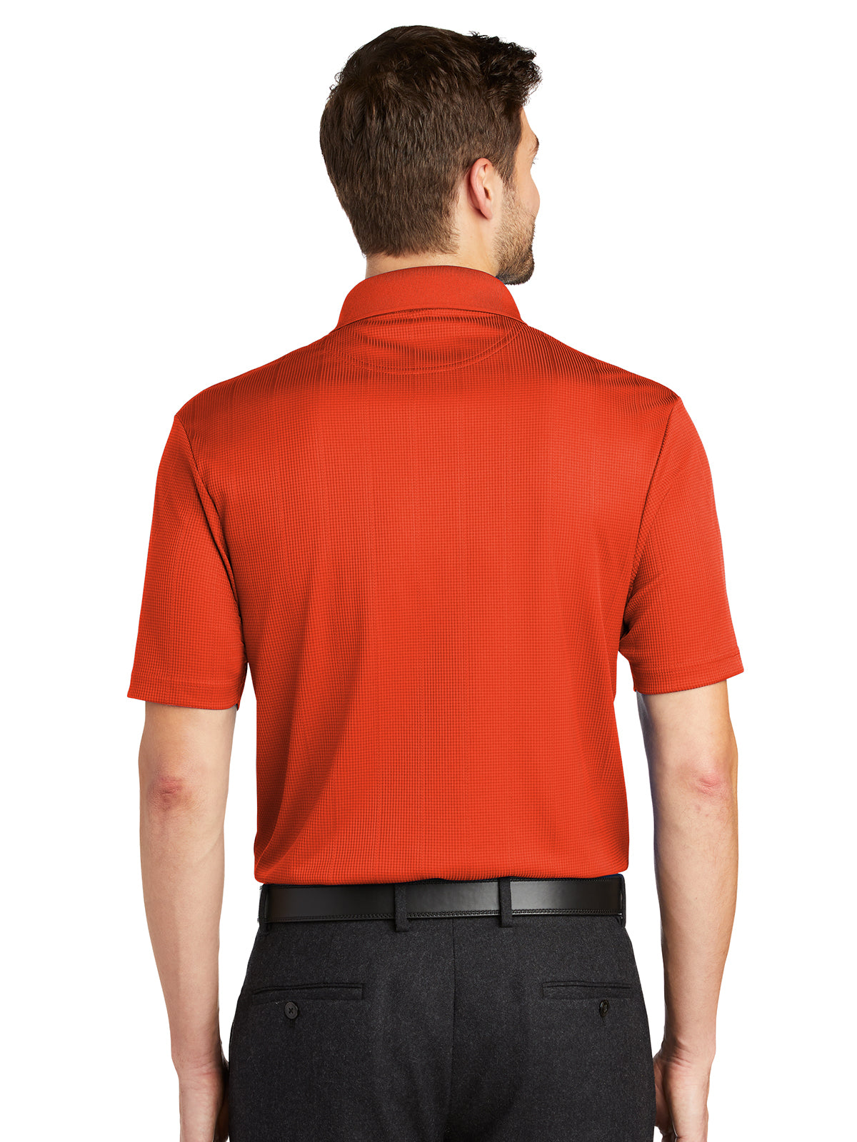 Men's Fine Jacquard Polo